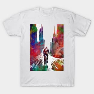 City bike sport art #bike T-Shirt